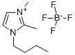 1-BUTYL-2,3-DIMETHYLIMIDAZOLIUM TETRAFLUOROBORATE Struktur