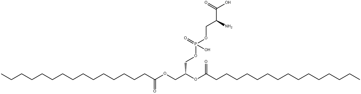 L-A-磷脂-L-丝氨酸, 40290-42-4, 结构式