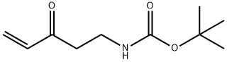 Carbamic acid, (3-oxo-4-pentenyl)-, 1,1-dimethylethyl ester (9CI) Structure