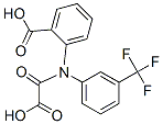 Benzoic  acid,  2-[(carboxycarbonyl)[3-(trifluoromethyl)phenyl]amino]- Struktur