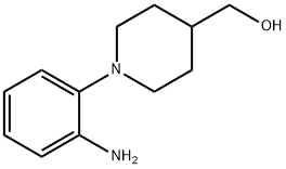 [1-(2-AMINOPHENYL)PIPERIDIN-4-YL]METHANOL Structure