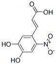 2-Propenoic acid, 3-(4,5-dihydroxy-2-nitrophenyl)-, (2E)- (9CI) Structure