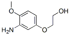 Ethanol, 2-(3-amino-4-methoxyphenoxy)- (9CI) Struktur