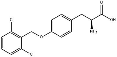 O-2,6-DICHLOROBENZYL-L-TYROSINE Struktur