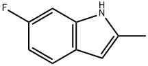 6-氟-2-甲基吲哚, 40311-13-5, 结构式
