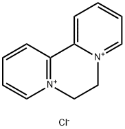 敌草快二氯化物, 4032-26-2, 结构式