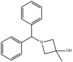 1-(Diphenylmethyl)-3-methyl-3-azetidinol Struktur