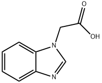BENZOIMIDAZOL-1-YL-ACETIC ACID Struktur