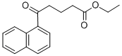 5-(1-ナフチル)-5-オキソ吉草酸エチル 化学構造式