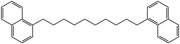 1,1'-(1,10-Decanediyl)bisnaphthalene,40339-27-3,结构式