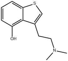 3-[2-(Dimethylamino)ethyl]-4-hydroxybenzo[b]thiophene Structure