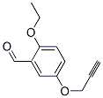 Benzaldehyde, 2-ethoxy-5-(2-propynyloxy)- (9CI) Structure