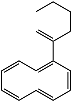 1-(1-cyclohexen-1-yl)naphthalene  Struktur