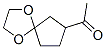 Ethanone, 1-(1,4-dioxaspiro[4.4]non-7-yl)- (9CI) Structure