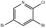 2-Chloro-3,5-dibromopyridine Struktur