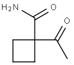 Cyclobutanecarboxamide, 1-acetyl- (9CI),403615-59-8,结构式