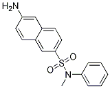 6-aMino-N-Methyl-N-phenylnaphthalene-2-sulfonaMide Structure