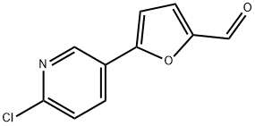 5-(2-chloropyridin-5-yl)-furan-2-carbaldehyde 结构式