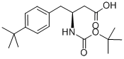 BOC-(S)-3-AMINO-4-(4-TERT-BUTYL-PHENYL)-BUTYRIC ACID Struktur