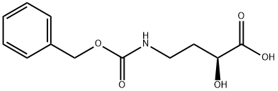 2-羟基-4-苄氧羰酰氨基丁酸, 40371-50-4, 结构式