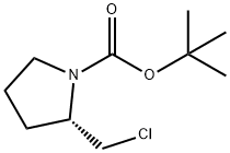 (2S)-2-(氯甲基)-1-吡咯烷羧酸叔丁酯,403735-05-7,结构式