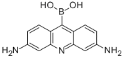 Boronic acid, (3,6-diamino-9-acridinyl)- (9CI) Struktur