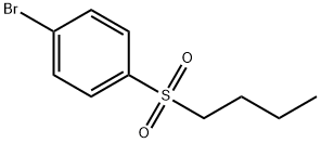 1-Bromo-4-(butane-1-sulfonyl)benzene Structure