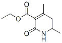 3-Pyridinecarboxylicacid,1,2,5,6-tetrahydro-4,6-dimethyl-2-oxo-,ethylester(9CI) 结构式