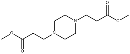 dimethyl piperazine-1,4-dipropionate 结构式