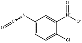 イソシアン酸 4-クロロ-3-ニトロフェニル 化学構造式