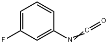 イソシアン酸3-フルオロフェニル 化学構造式