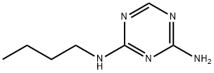 N-BUTYL-[1,3,5]TRIAZINE-2,4-DIAMINE, 4040-08-8, 结构式