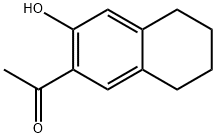 1-(3-HYDROXY-5,6,7,8-TETRAHYDRO-NAPHTHALEN-2-YL)-ETHANONE Struktur