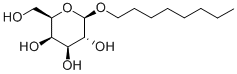 N-OCTYL-BETA-D-GLUCOPYRANOSIDE Structure