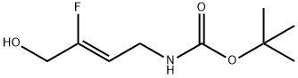 Carbamic acid, [(2Z)-3-fluoro-4-hydroxy-2-butenyl]-, 1,1-dimethylethyl ester 结构式