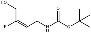 Carbamic acid, [(2E)-3-fluoro-4-hydroxy-2-butenyl]-, 1,1-dimethylethyl ester|Carbamic acid, [(2E)-3-fluoro-4-hydroxy-2-butenyl]-, 1,1-dimethylethyl ester