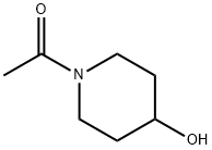 1-ACETYLPIPERIDIN-4-OL Struktur