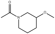 Piperidine, 1-acetyl-3-methoxy- (7CI,8CI) Structure