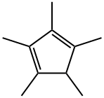 1,2,3,4,5-Pentamethylcyclopentadiene Struktur