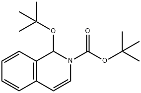 1-叔丁氧基-2-丁氧羰基-1,2-二氢异喹啉, 404586-94-3, 结构式