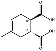 4-Cyclohexene-1,2-dicarboxylic acid, 4-methyl-, trans- (9CI),40469-13-4,结构式