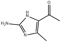 Ethanone, 1-(2-amino-5-methyl-1H-imidazol-4-yl)- (9CI) 化学構造式