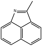 2-甲基苯并[c,d]吲哚, 40484-49-9, 结构式