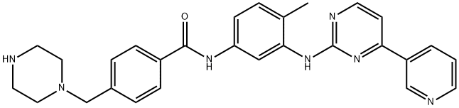 N-Desmethyl Imatinib Struktur