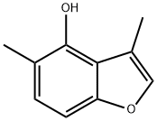 4-Benzofuranol,  3,5-dimethyl- Structure