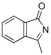 1H-Isoindol-1-one, 3-methyl- (9CI) Struktur