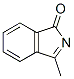 1H-Isoindol-1-one, 3-methyl- (9CI) Structure