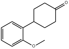 4-(2-METHOXYPHENYL)CYCLOHEXANONE Struktur