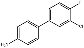 4-(3-氯-4-氟苯基)苯胺,405058-02-8,结构式