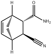 Bicyclo[2.2.1]hept-5-ene-2-carboxamide, 3-cyano-, (1S,2S,3S,4R)- (9CI) 结构式